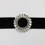 Muslim Abaya Contrast Color Robe Slim Fit Zipper Velvet Dress