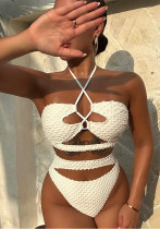 Women Bikini Beige Sexy Swimwear Two Pieces Women Bikini Beige Sexy Swimwear Two Pieces