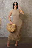 Women Beach Knitting Dress