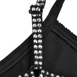 Women Solid Irregular Slip Dress