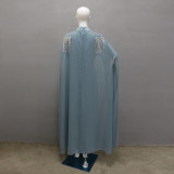 Muslim Women's Sequin Tassel Beaded Abaya Dress