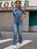 Women Denim Jumpsuit