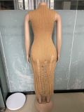 Women Beach Knitting Dress