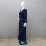 Muslim Women Beaded Dress