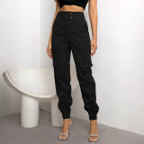 Women's Fashion Casual Pocket Cargo Pants