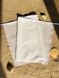 Women's Solid Color Mesh Patchwork Bikini Cover Up Skirt Three-Piece Swimsuit