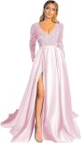 Spring Summer Party Dress Long Sequin Evening Dress（Processing time need 3-6 days）