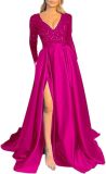 Spring Summer Party Dress Long Sequin Evening Dress（Processing time need 3-6 days）