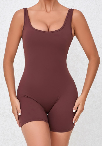 Women sports running fitness clothing Jumpsuit