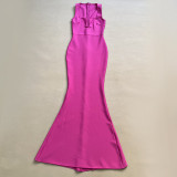 Women Sexy Irregular Bandage Dresses