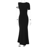 Women Summer Solid Dress
