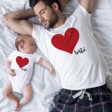 Trendy Mother's Day Father's Day Parent-Child Summer Clothing Father-Son Clothing Family Clothes Mother-Daughter Short-Sleeved T-Shirts