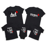 Trendy Mother's Day Mother Daughter Clothing Parent-Child Clothes Summer Short-Sleeved T-Shirt Tops