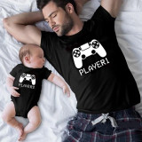 Trendy Mother's Day Father's Day Parent-Child Clothing Loose Short-Sleeved T-Shirt Summer Family Clothes