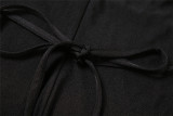 Women Summer Crossover Lace-Up Sexy Backless Jumpsuit