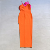 Women ruffle bandage Dresses