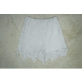 Women summer suspender lace pants two-piece set