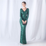 Plus Size 3xl 4xl Sequin Formal Party Evening Dress