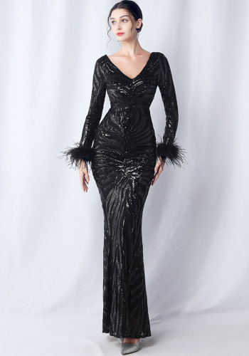 Plus Size 3xl 4xl Sequin Formal Party Evening Dress