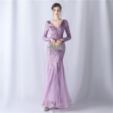 Plus Size 3xl 4xl Sequin Formal Party Evening Dress