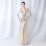 Plus Size 3xl 4xl Sequin Formal Party Evening Dress