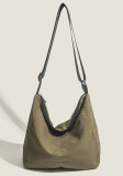 Lightweight Nylon Cloth Tote Bag Large Capacity Shoulder Crossbody Bag