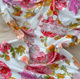 Women's Summer Fashion Print Slim Sexy Low Back Strap Dress