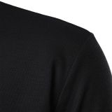 Men's Summer Solid Short Sleeve Polo T-shirt