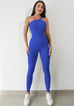 Quick-Drying Ribbed Yoga Jumpsuit One-Piece Sleeveless Stretch Tight Fitting Romper Quick-Drying Ribbed Yoga Jumpsuit One-Piece Sleeveless Stretch Tight Fitting Romper