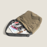 Lightweight Nylon Cloth Tote Bag Large Capacity Shoulder Crossbody Bag