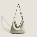 Lightweight Nylon Cloth Tote Bag Large Capacity Shoulder Crossbody Bag