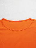 Women Summer Solid Round Neck Sleeveless Top And Wide Leg Pants Two-piece Set
