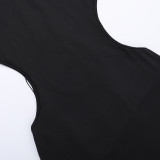 Women Sexy Backless Bow Dress