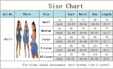 Women Sexy Strapless Washed Button Stretch Denim Dress