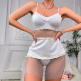 Women lace suspender skirt Sexy Lingerie