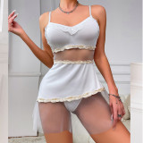 Women lace suspender skirt Sexy Lingerie