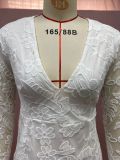 Summer Women embroidered sexy lace dress