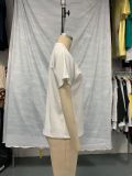 Fashion Casual Summer Slim Solid Color Short-Sleeved Tops T-Shirt