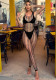 Sexy Sleeveless Fishnet Transparent Pajamas Women's Tight Fitting Transparent One-Piece Net Clothes