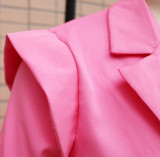 Women Loose Casual Long Sleeve Blazer Jacket