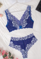 Sexy Embroidery Two-Piece Lingerie Set