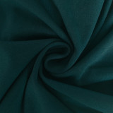 Women's Summer Patchwork Contrast Color Turndown Collar Short Sleeve Top Wide Leg Pants Fashion Two Piece Set