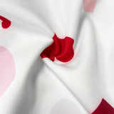 Women Heart Print Shirt