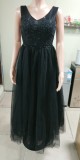 Black Evening Dress Plus Size Slim Fit Formal Party Long Dress （Processing time need 3-6 days）