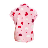 Women Heart Print Shirt