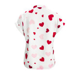 Women Heart Print Shirt