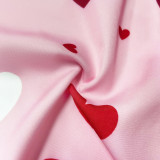 Women Heart Print Shirt