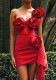 Women Solid Sexy One Piece Swimwear Two Piece Set