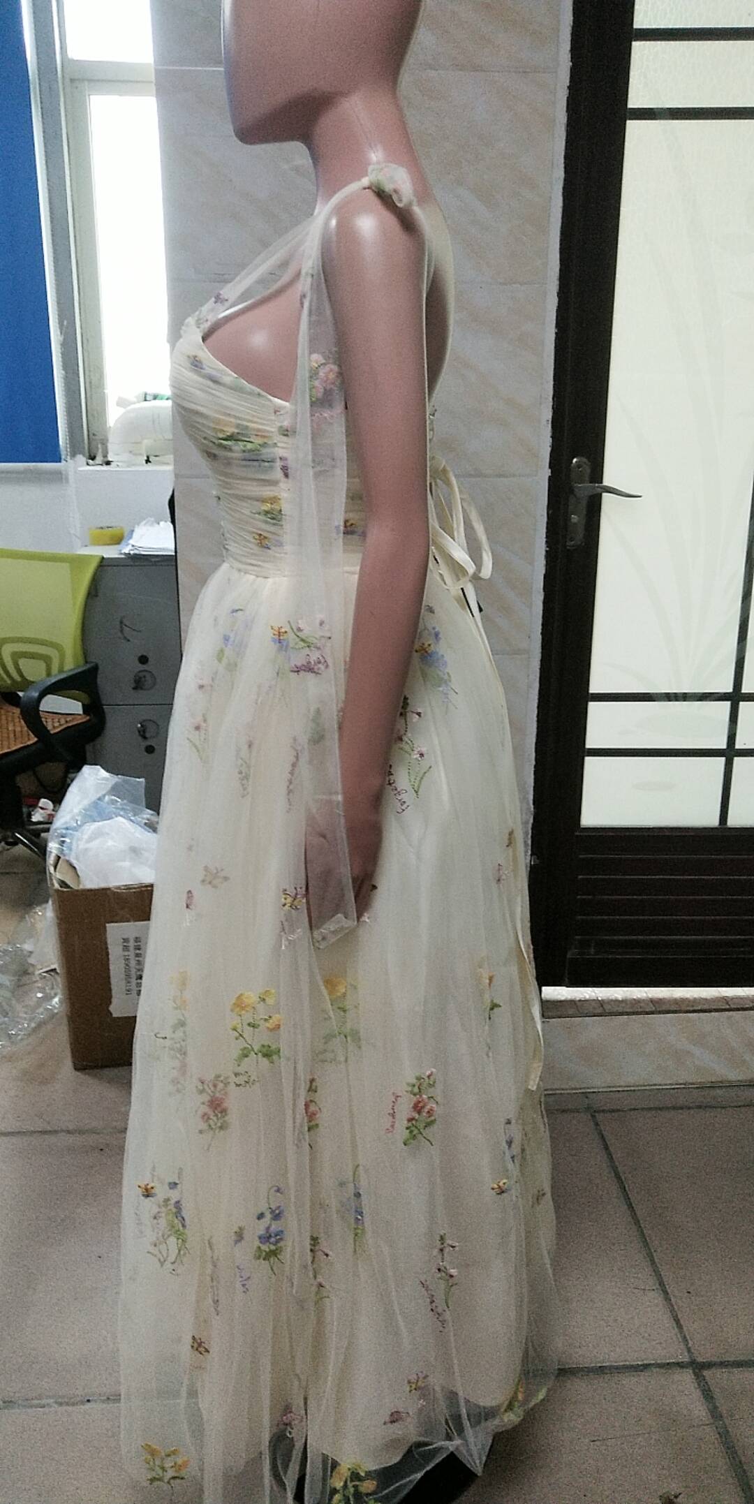 Luxury Wedding Evening Dress Formal Party Chic Slim Fit Strap Party Dress(Processing time need 3-6 days)