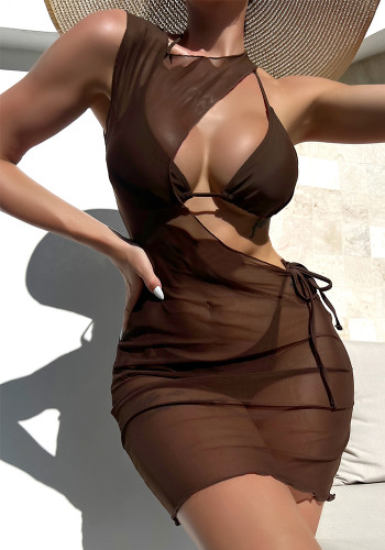 Sexy Two Pieces Bikini Three-Piece Swimsuit